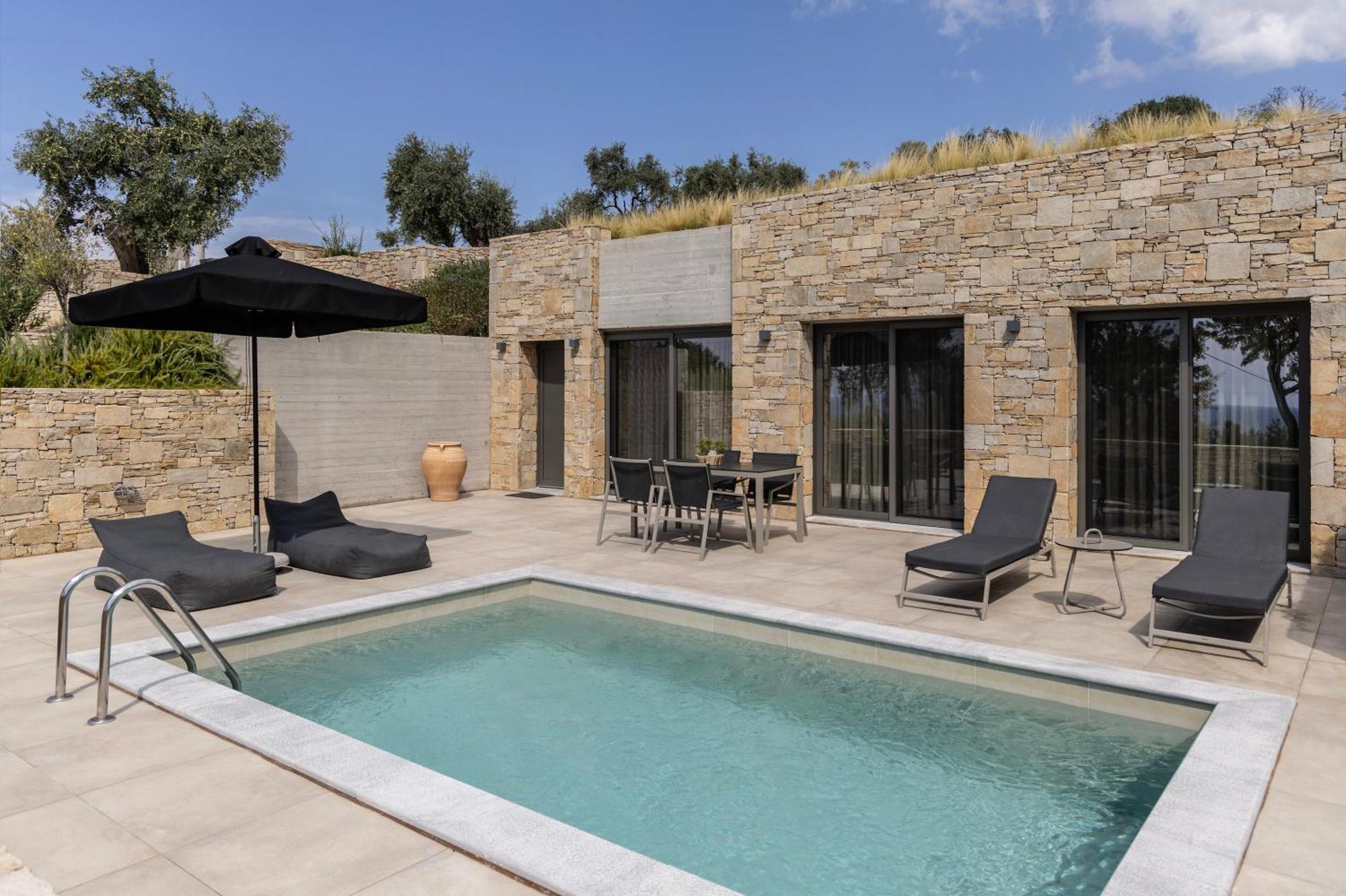 Fari Stone Villas Skála Marión Exteriör bild