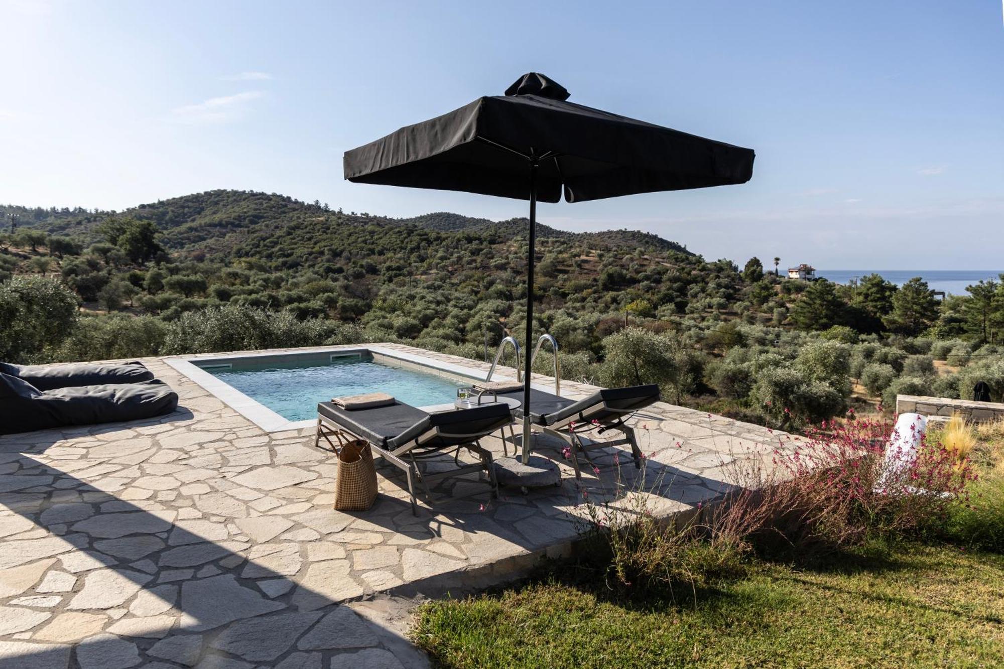 Fari Stone Villas Skála Marión Exteriör bild