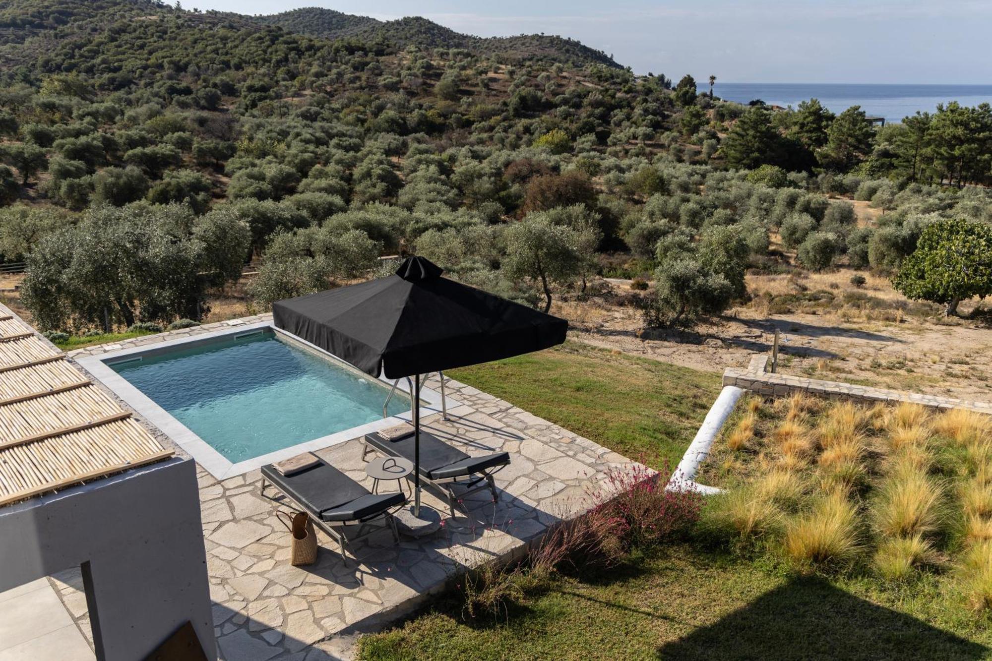 Fari Stone Villas Skála Marión Exteriör bild