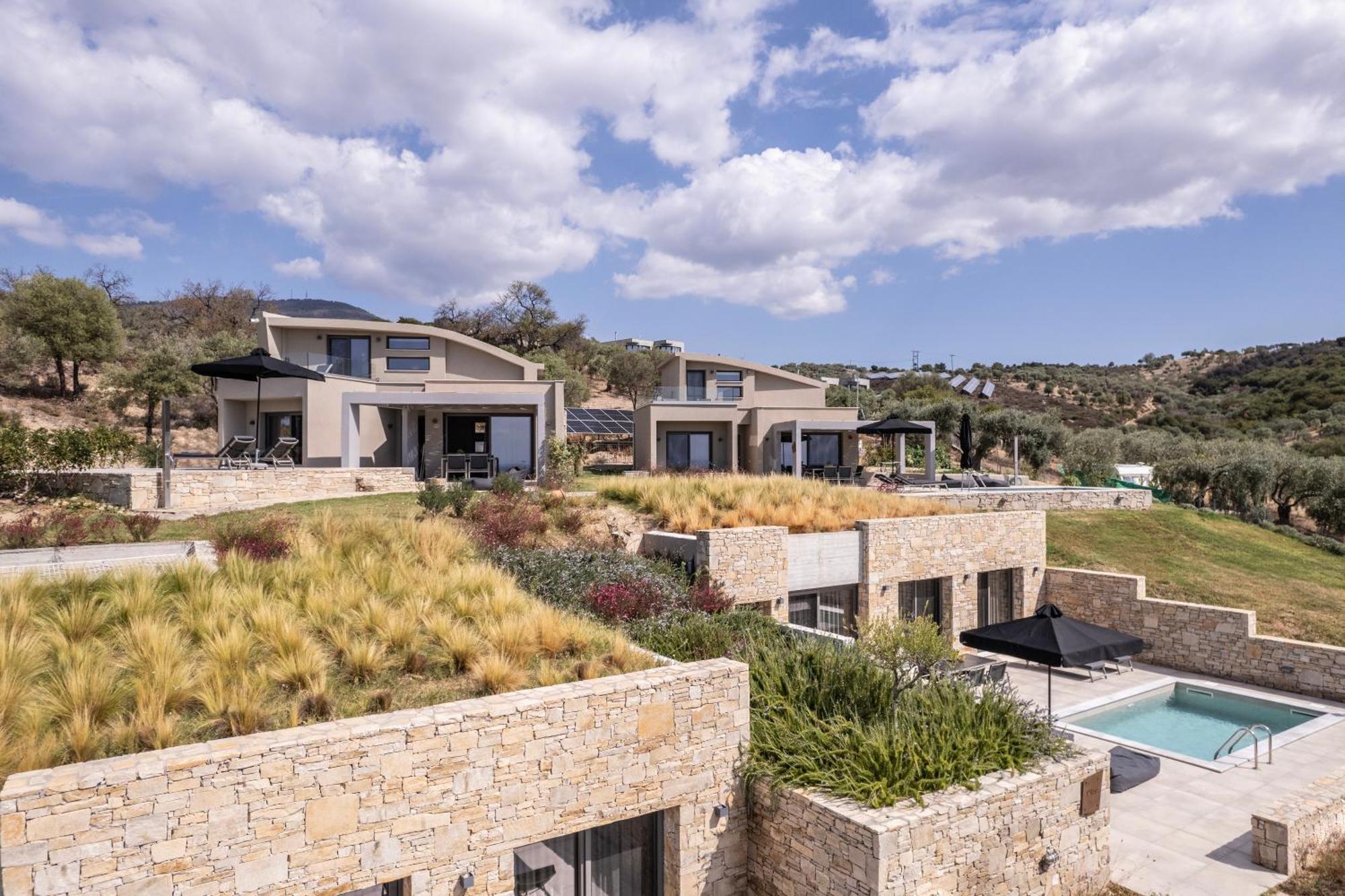 Fari Stone Villas Skála Marión Exteriör bild